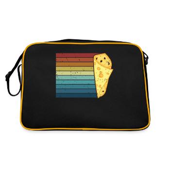 Fromager rétro Queso Lover Fromage Gouda - Sac Retro - noir/or - Dos