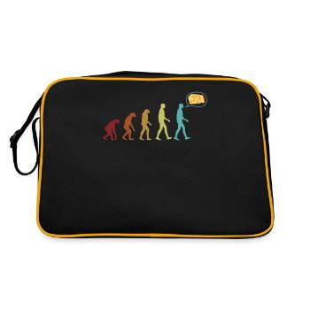 Gouda Evolution Fromager Amateur de Queso - Sac Retro - noir/or - Dos