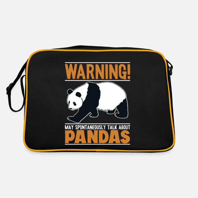 May Spontaneously Talk About Pandas Friend Lover Retro Bag