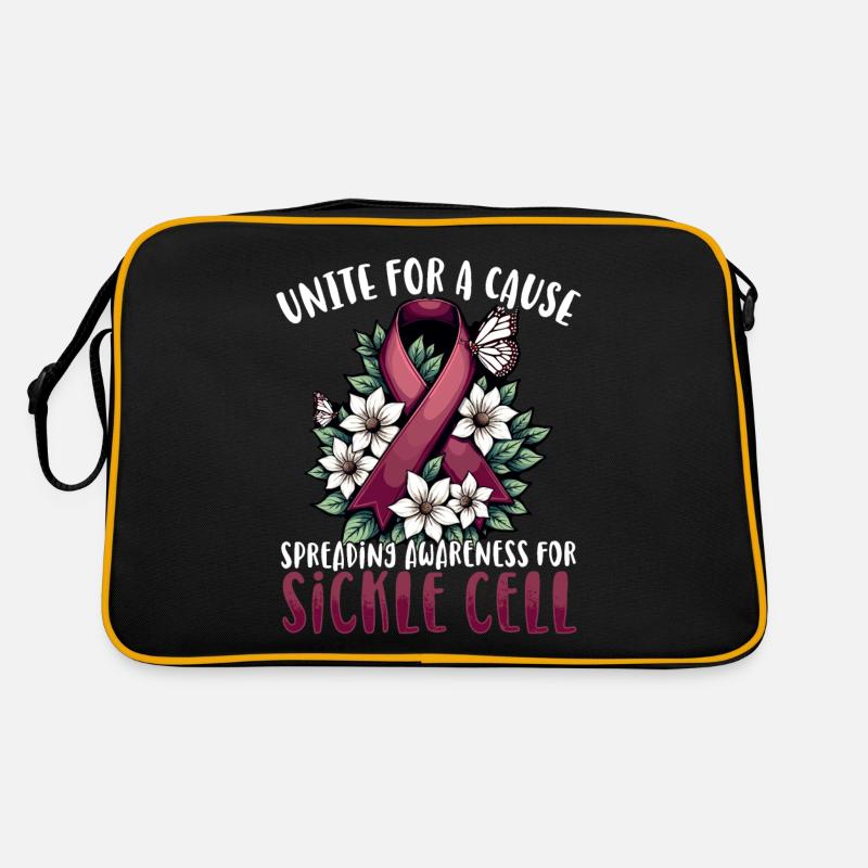 Unite For A Cure Spreading awareness for sickle Retro Bag