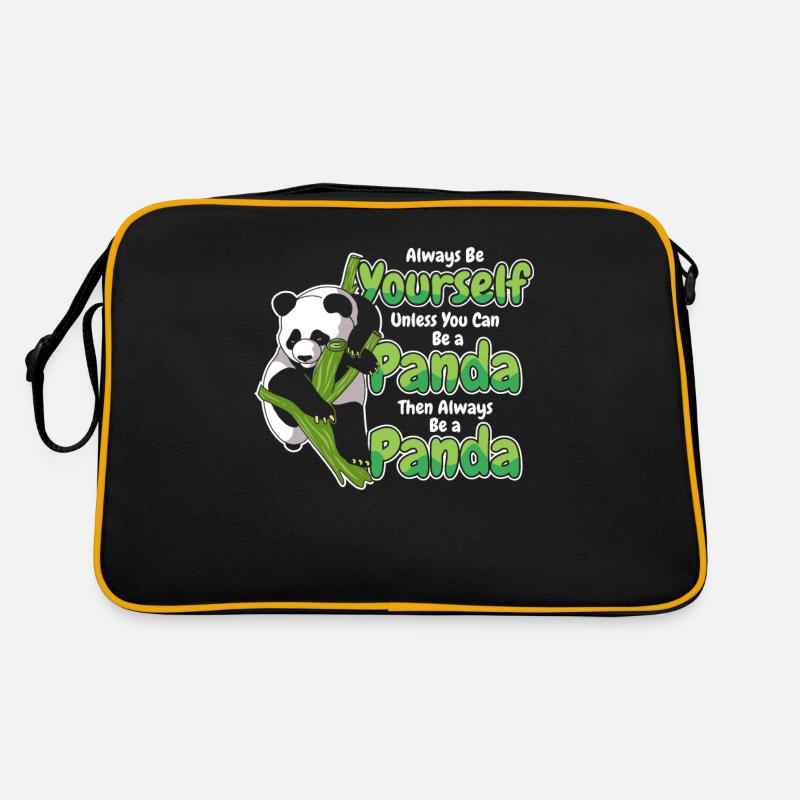 Always Be Yourself Unless You Can Be A Panda Retro Bag