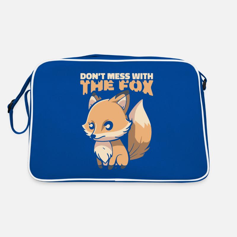 Don't Mess With The Fox Canidae Caninae Red Fox Retro Bag