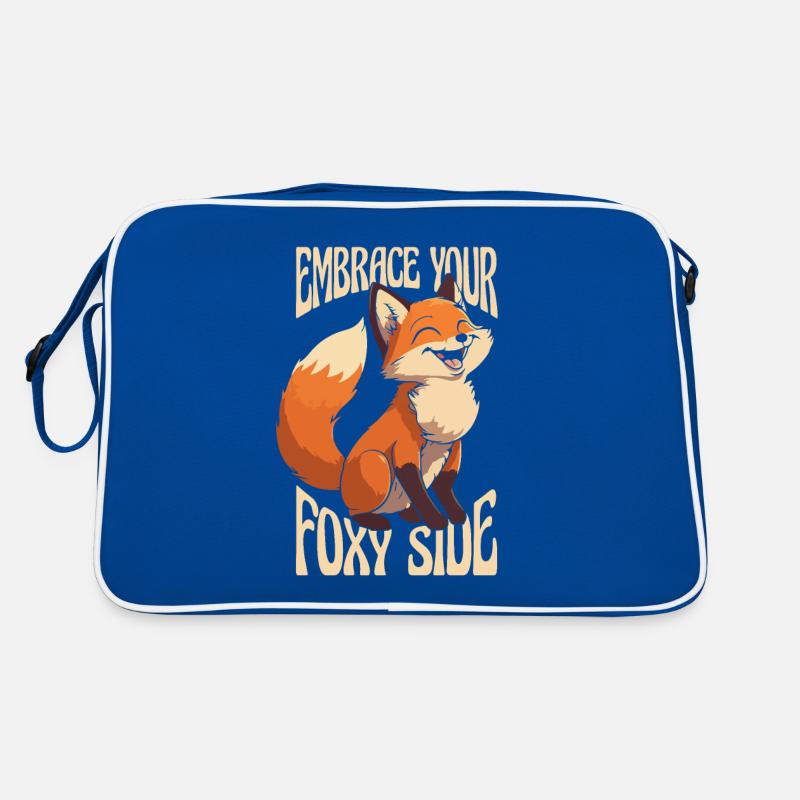 Embrace Your Foxy Side Canidae Caninae Red Fox Retro Bag