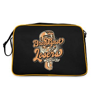 Breakfast Is For Losers Opera House Vocalist - Retro Bag - black/gold - Back