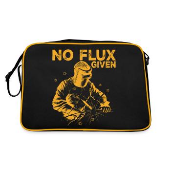 Coole einzigartige Schweißkunst | WIG- und MIG-Schweißgerät Schweißen - Retro Tasche - Schwarz/Gold - Hinten