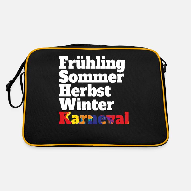 Carnaval Cinquième saison Kölsch Fastelovend Cologne Sac Retro