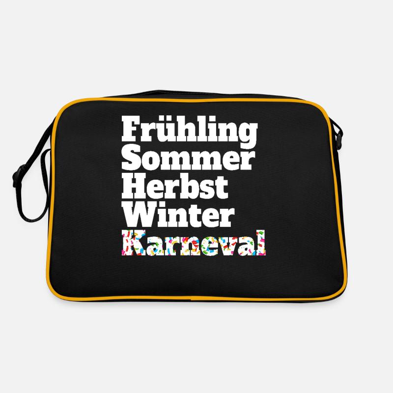 Carnaval Cinquième saison Kölsch Fastelovend Cologne Sac Retro
