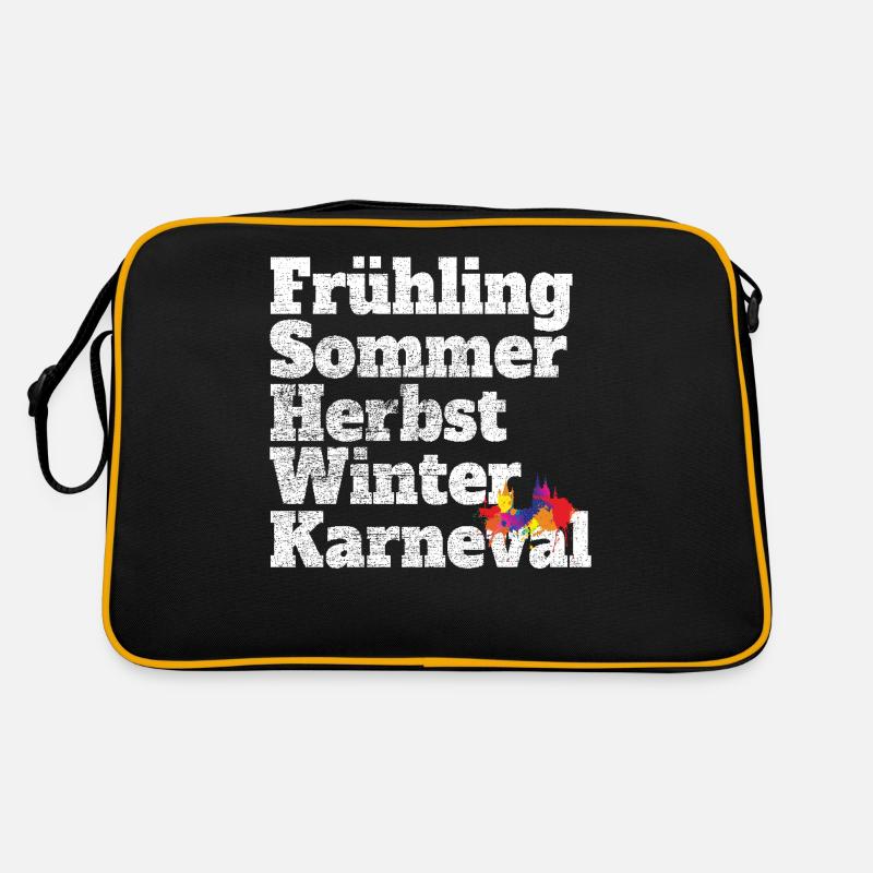Carnaval Cinquième saison Kölsch Fastelovend Cologne Sac Retro