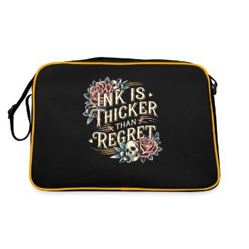 Tattoo Studio Tattoo Artist Tattoo Ideas - Retro Bag - black/gold - Back
