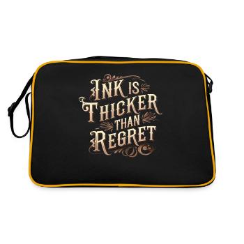 Tattoo Studio Tattoo Artist Tattoo Ideas - Retro Bag - black/gold - Back