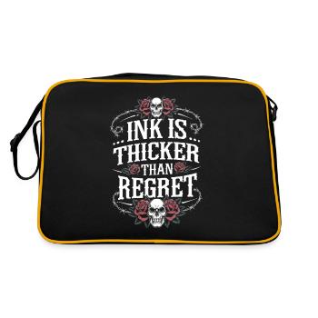Tattoo Studio Tattoo Artist Tattoo Ideas - Retro Bag - black/gold - Back
