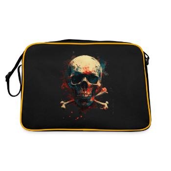 Tattoo Studio Tattoo Artist Tattoo Ideas - Retro Bag - black/gold - Back