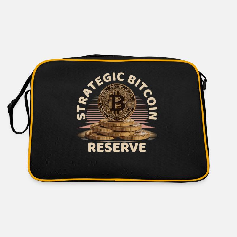 Conception de Bitcoin pour les fans de BTC Sac Retro