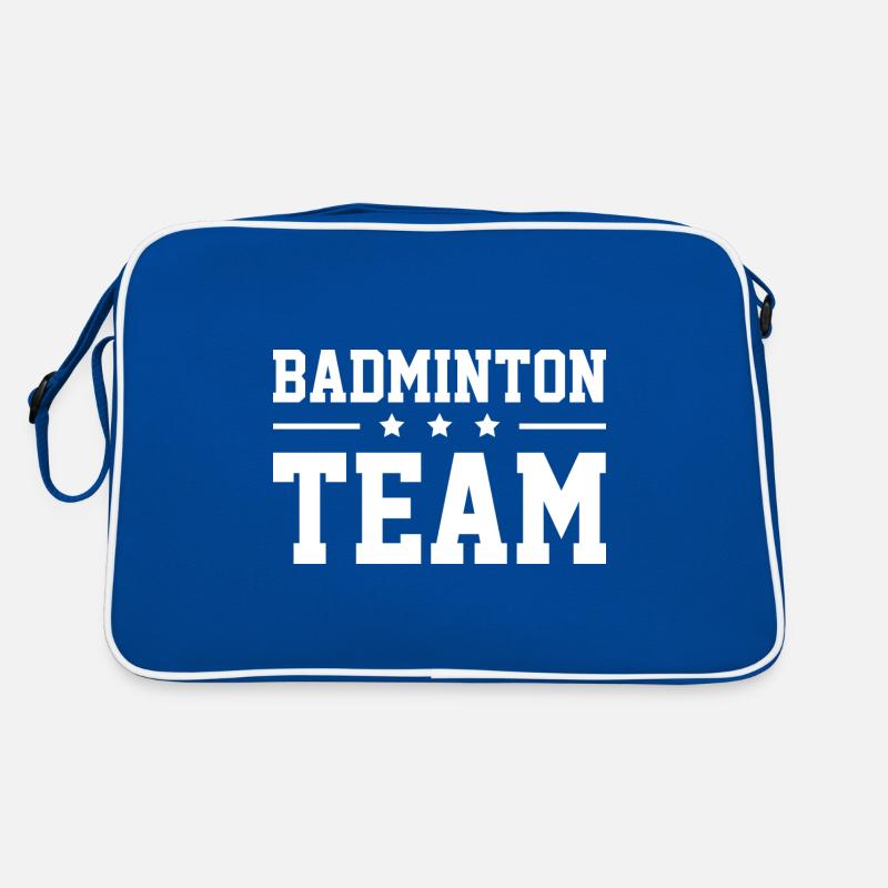 Badminton Team Retro Tasche