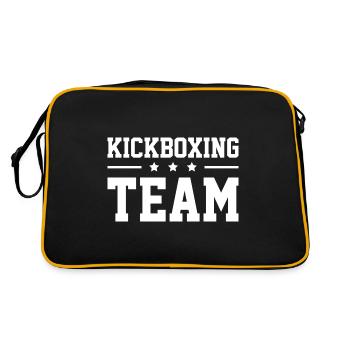 Kickboxing Team - Retro Bag - black/gold - Back