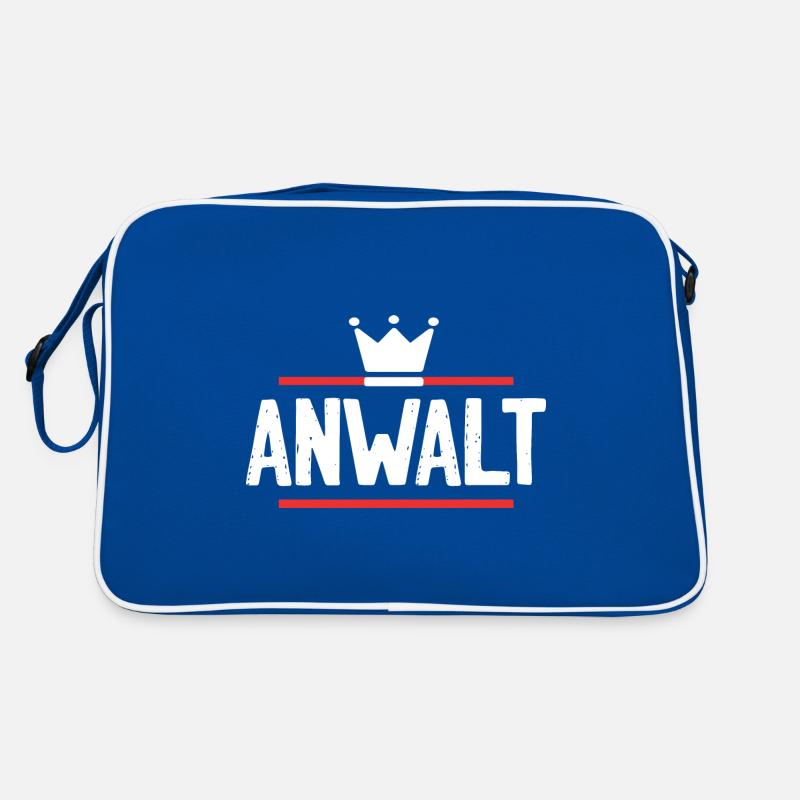 Anwalt Beruf Retro Tasche