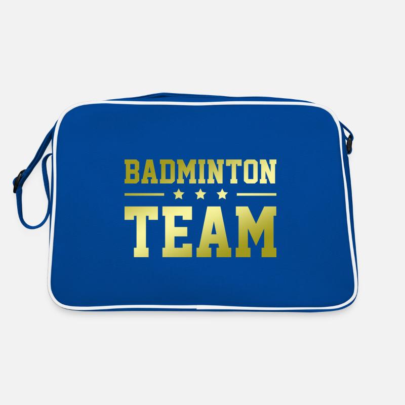 Équipe de badminton Sac Retro