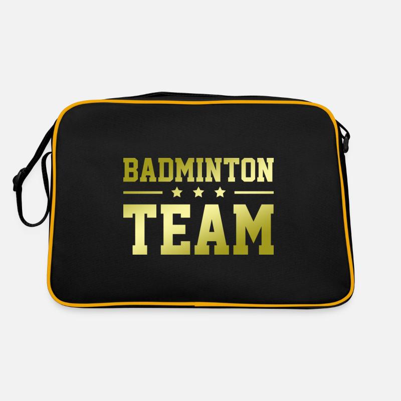 Équipe de badminton Sac Retro