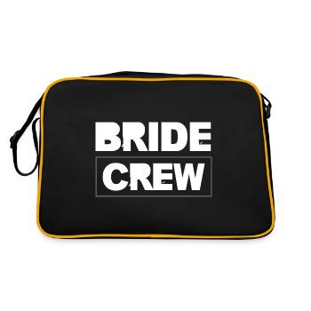 Équipage de la mariée - Sac Retro - noir/or - Dos