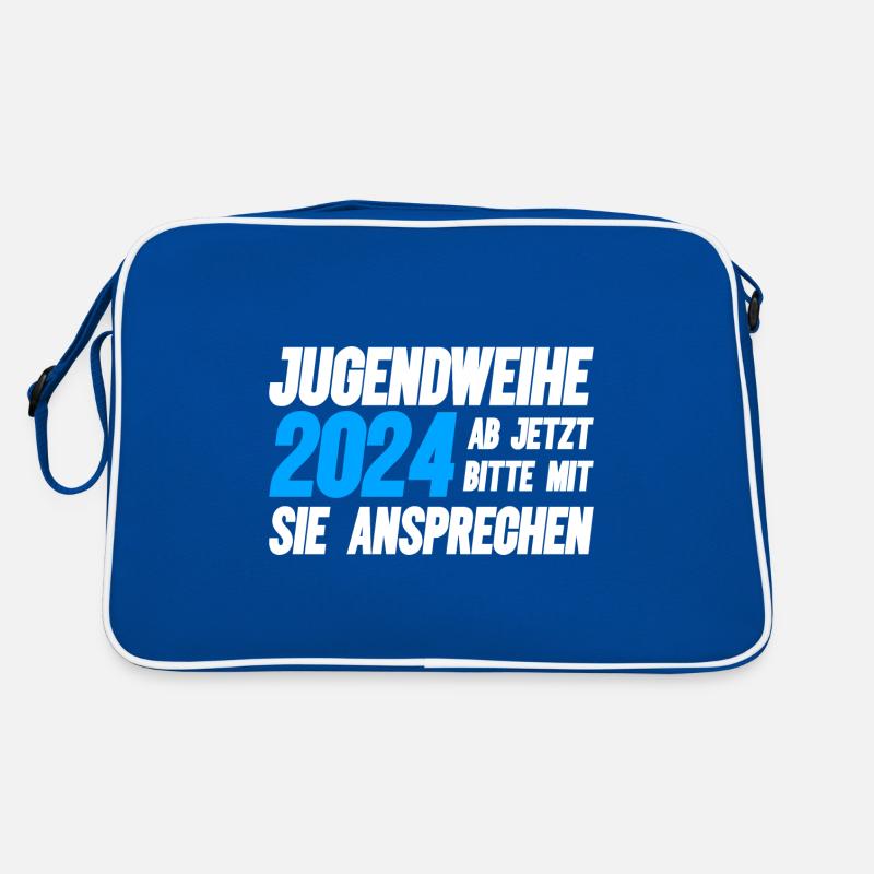 Jugendweihe 2024 Ab Jetzt Bitte Mit Sie Ansprechen Retro Tasche
