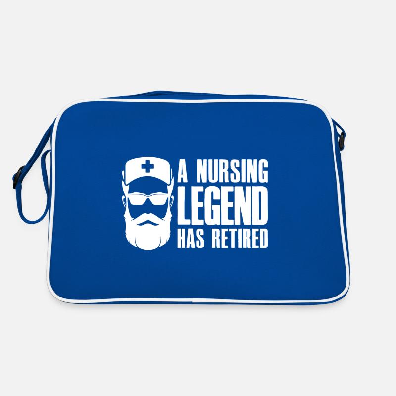 A Nursing Legend Has Retired - Krankenschwester Retro Tasche