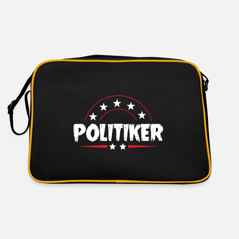 Politiker Beruf Retro Tasche