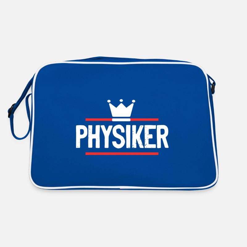 Physiker Beruf Retro Tasche