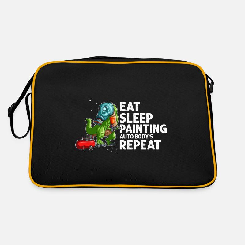 Car painter for body technicians Retro Bag