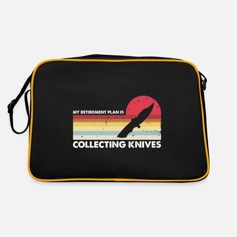 Plan de retraite Couteaux Collectionneurs de couteaux Sac Retro