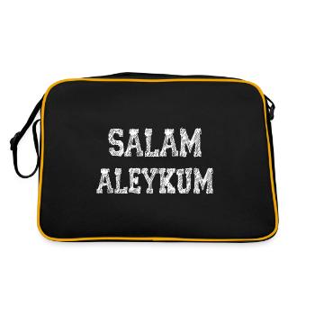Salam Aleykun - Retro Bag - black/gold - Back