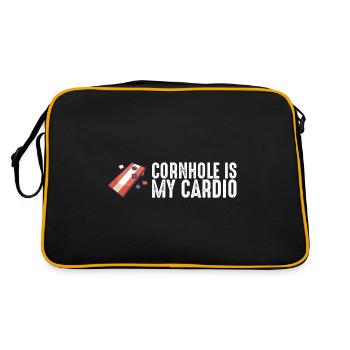 Raquette de pickleball Pickle Ball Je Ne Joue Pas Alway - Sac Retro - noir/or - Dos