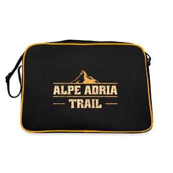 Traversée des Alpes Alpe Adria Trail Ferwanderweg - Sac Retro - noir/or - Dos