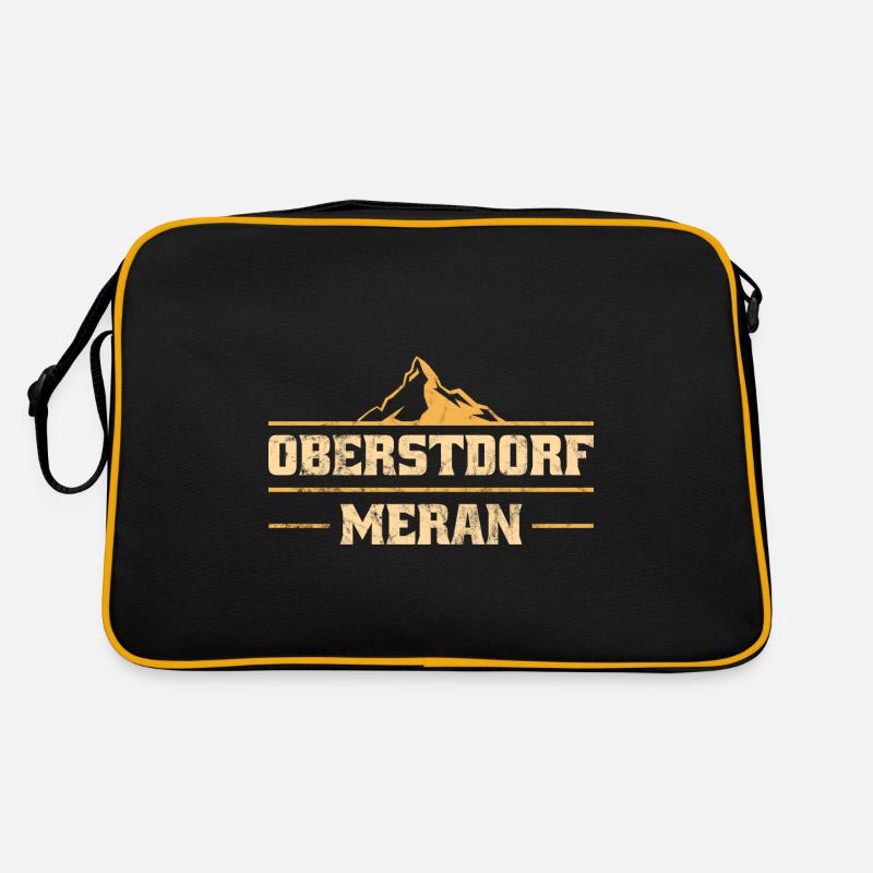 Alpenüberquerung Oberstdorf Meran E5 Fernwanderweg Retro Tasche