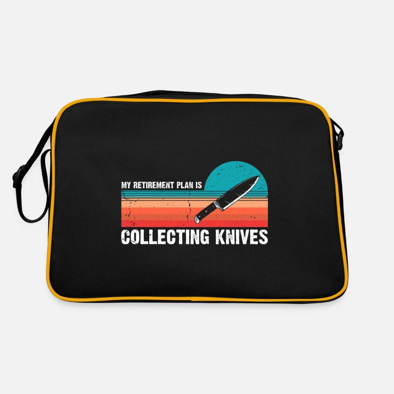 Plan de retraite Couteaux Collectionneurs de couteaux Sac Retro