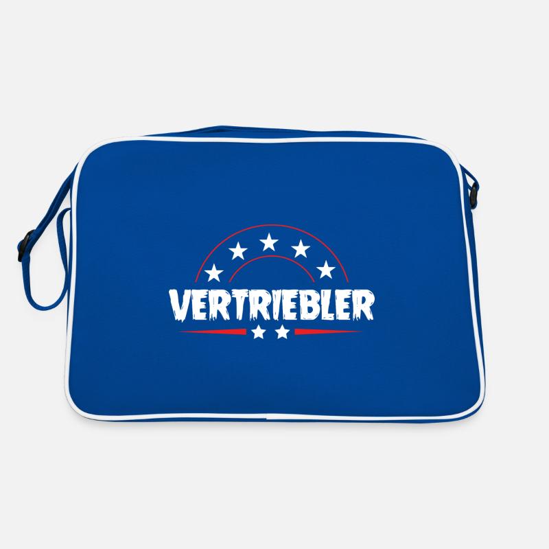 Vertriebler Beruf Retro Tasche