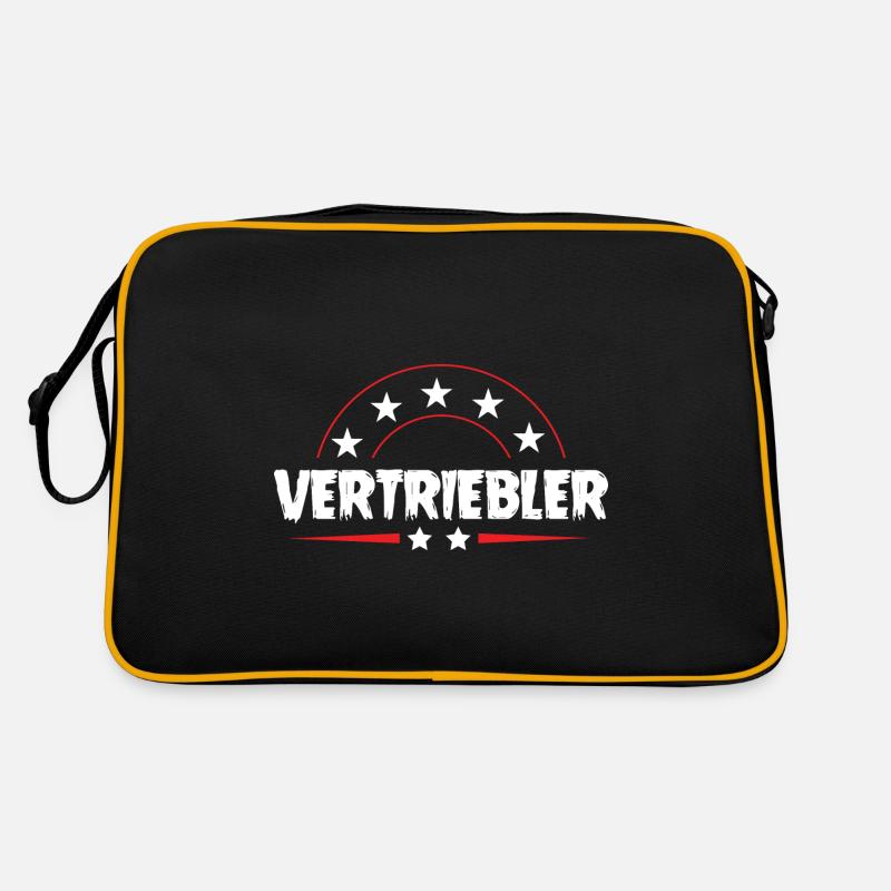 Vertriebler Beruf Retro Tasche