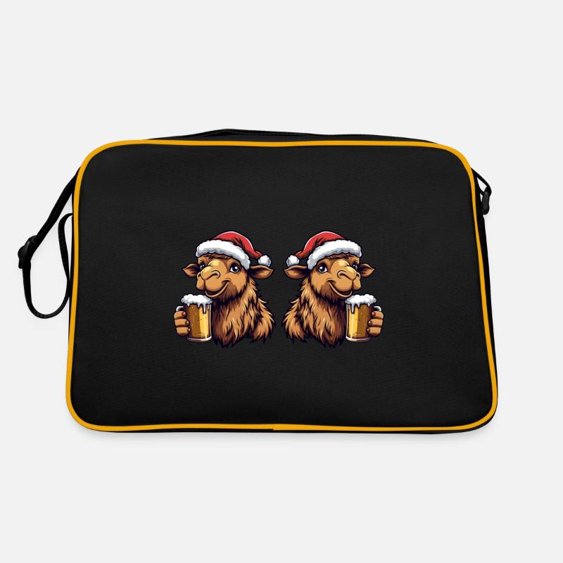 Équipe de la bière de Noël Camel Sac Retro