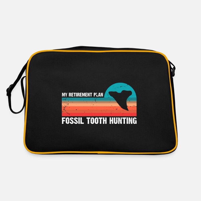 Paleontologist Designs Fossil Hunter Student Retro Bag
