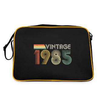 Millésime 1985, 40ème anniversaire - Sac Retro - noir/or - Dos