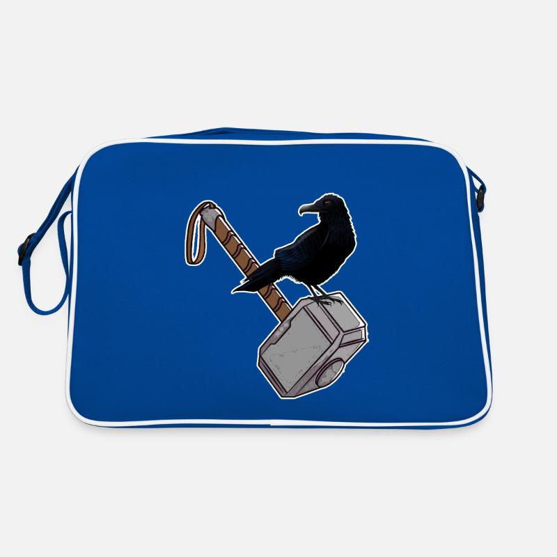Thor Hammer Mjölnir Corbeau Sac Retro