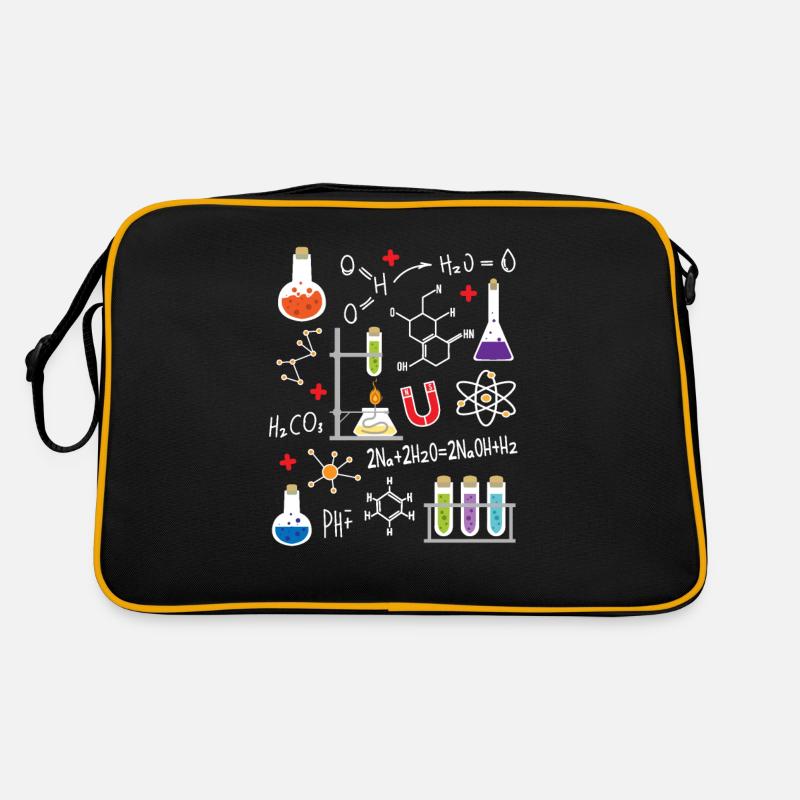 Chemistry Chemist Physics Physicist Scientist Retro Bag