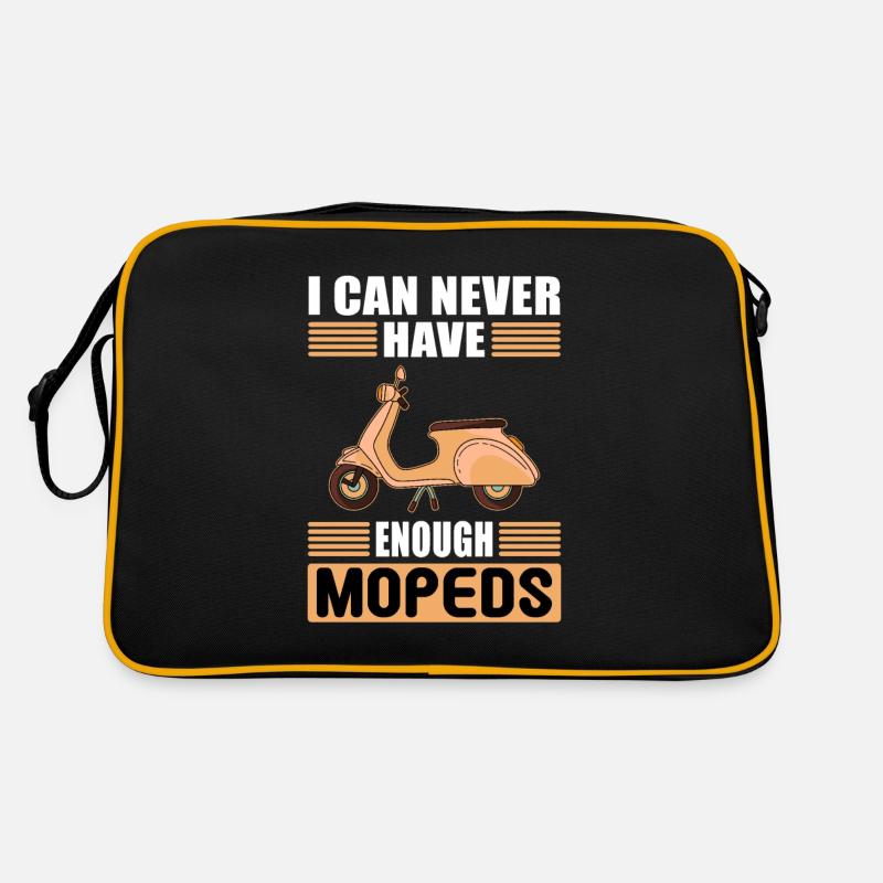 Mopeds Moped Mofa Mokick Mofafahrer Mopedfahrer Retro Tasche
