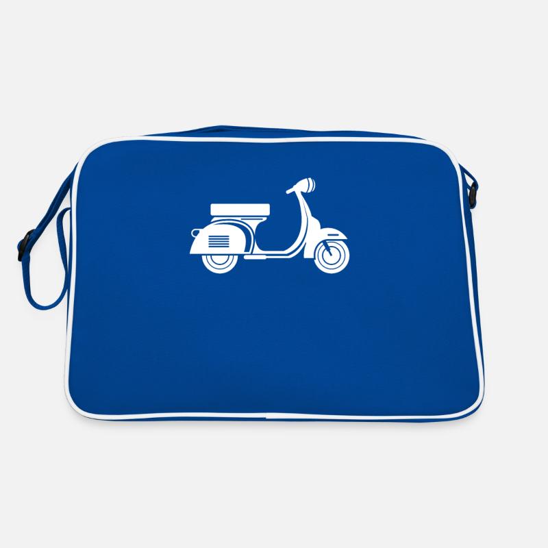 Roller Silhouette Retro Tasche