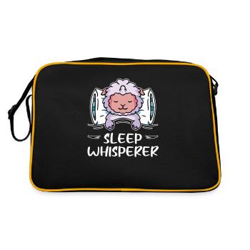 Sleep Whisperer Sleep Schaaf WordPlay Agriculteur - Sac Retro - noir/or - Dos