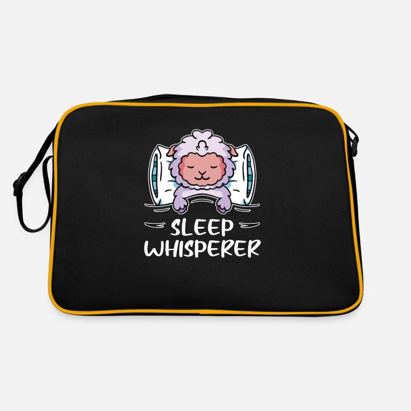 Sleep Whisperer Sleep Schaaf WordPlay Farmer Retro Bag