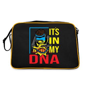 Its In My DNA Welding Soldering Welder - Retro Bag - black/gold - Back
