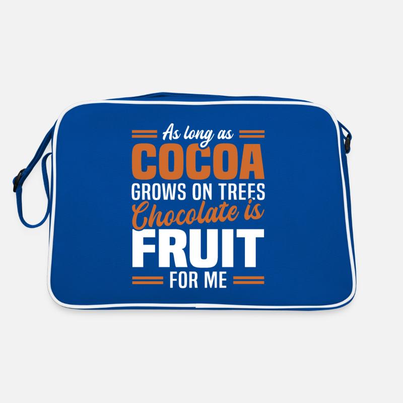 Cocoa Chocolate Fruit Chocolate Lovers Retro Bag
