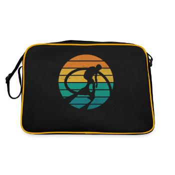 Vintage Flyboard Flyboarding Water Sports - Retro Bag - black/gold - Back