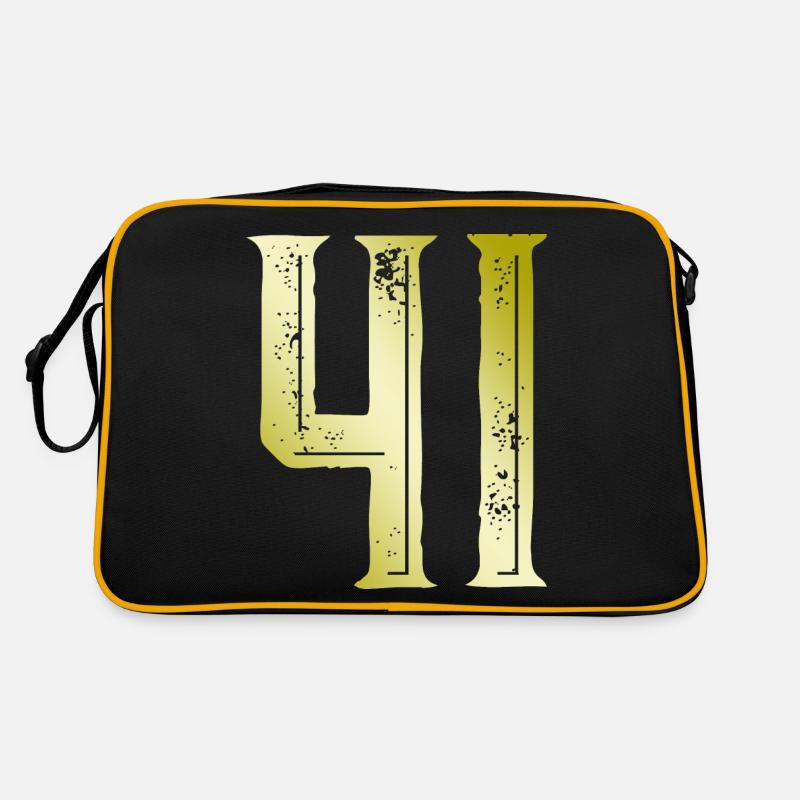 41 Symbole numérique Sac Retro