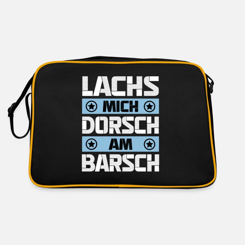 Lachs Mich Dorsch Am Barsch Retro Tasche